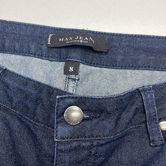 MAX JEANS Women’s 8 Crop Length Blue Jeans - Picture 4 of 4